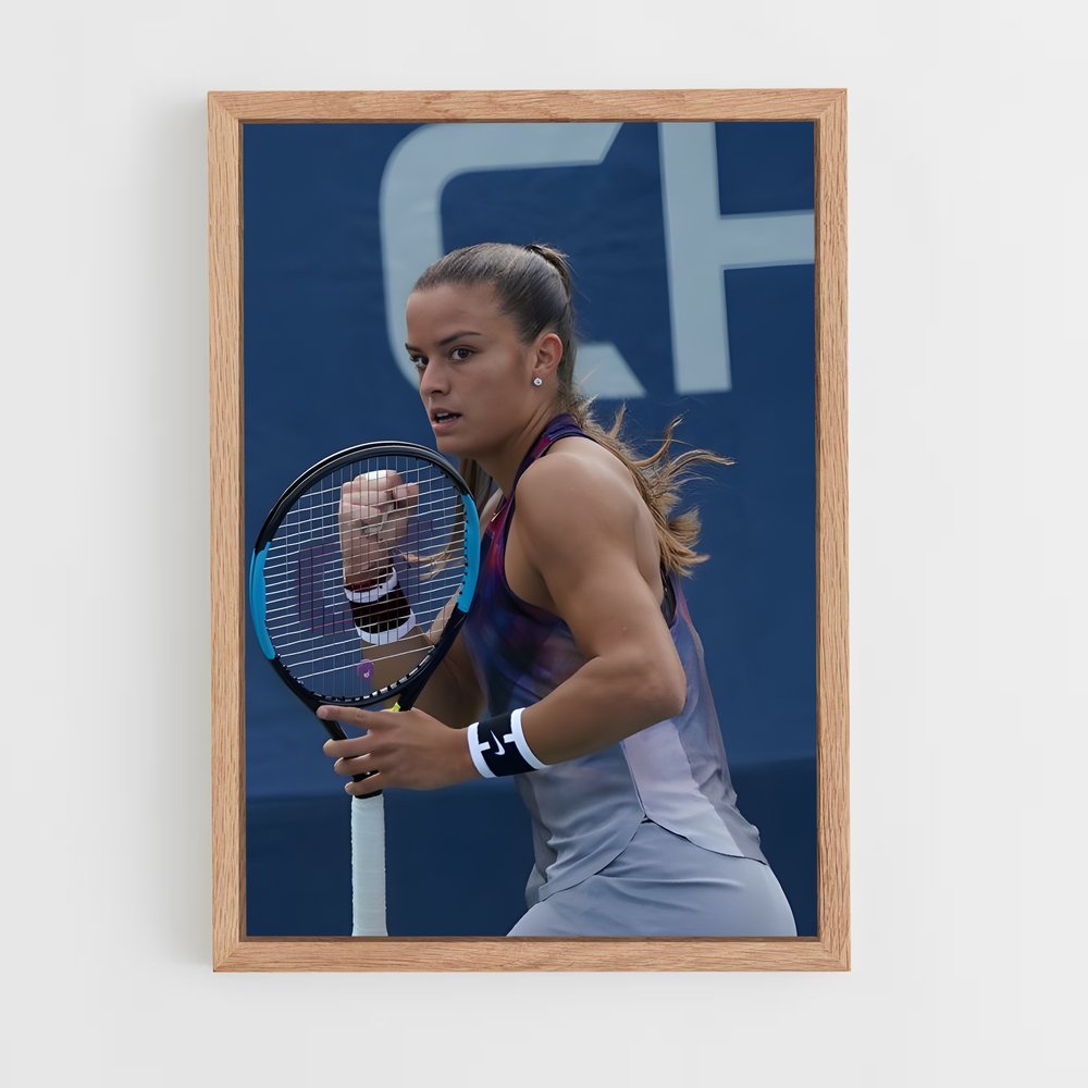 Poster Tennis en Violet (vue 4)